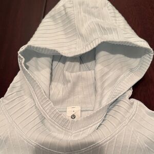 Lululemon Light Blue Hooded Top